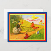 Duitse Valentijn Gnome Cute Altered Copy Briefkaart (Voorkant / Achterkant)