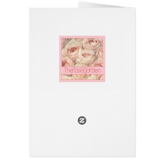 Duitse Valentijnsdag Rozen (Achterkant)