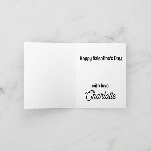 Duitse Valentijnsdag Shepherd Kaart (Binnen)