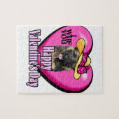 Duitse Valentijnsdag Shepherd Legpuzzel (Horizontaal)