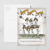  Duitse verdedigers Briefkaart (Voorkant / Achterkant)