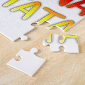 Duitse verjaardag Hakuna Matata Art Print Legpuzzel (Zijkant)