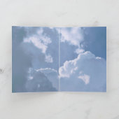 Duitse Verjaardag Kaart met "God zegene U" Tekst (Binnen)