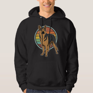 Duitse Vintage Shepherdd Dog GSD (3) Hoodie