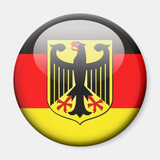 Duitse vlag 2.0 magneet (Voorkant)