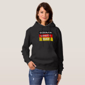  Duitse vlag 3 oktober viering Duitsland Hoodie (Voorkant volledig)