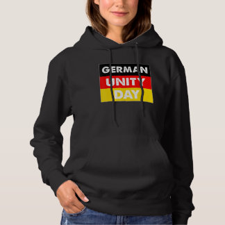 Duitse vlag 3 oktober viering Duitsland Hoodie
