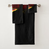 Duitse vlag bad handdoek (Insitu)