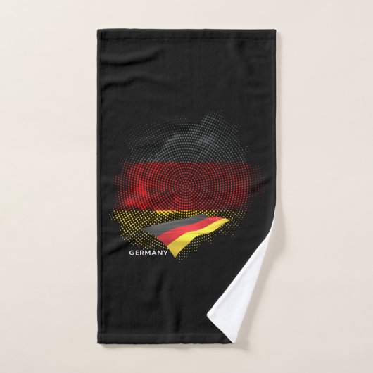 Duitse vlag bad handdoek (Handdoek)