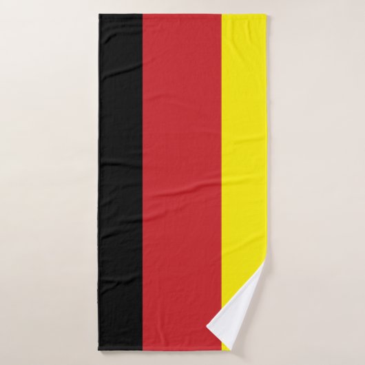 Duitse vlag badhanddoek (Badhanddoek)