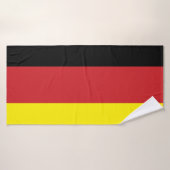 Duitse vlag badhanddoek (Badhanddoek)