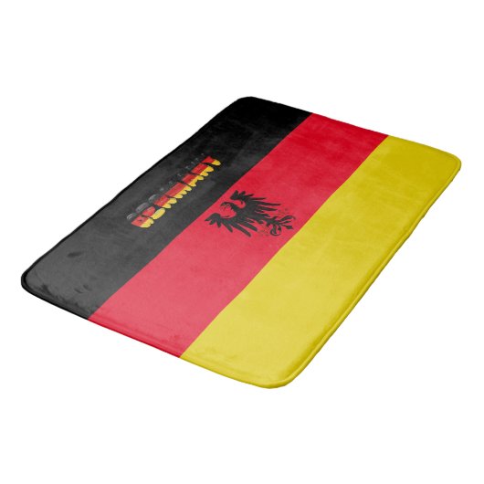 Duitse vlag badmat (Gekanteld)