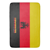 Duitse vlag badmat (Voorkant Verticaal)