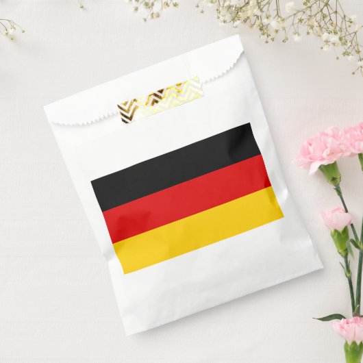 Duitse vlag bedankzakje (Gezegeld)