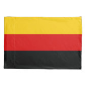 Duitse vlag Black Red Gold Deutsche Flagge Kussensloop (Achterkant)