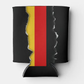 Duitse vlag blikjeskoeler (Voorkant)