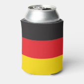 Duitse vlag blikjeskoeler (Blikje Achterkant)