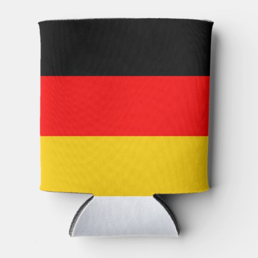 Duitse vlag blikjeskoeler (Voorkant)