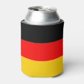 Duitse vlag blikjeskoeler (Blikje Voorkant)