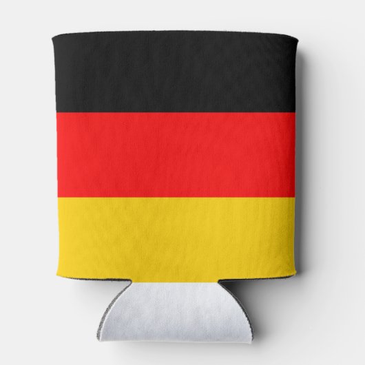 Duitse vlag blikjeskoeler (Achterkant)