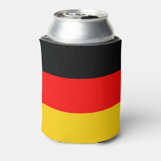 Duitse vlag blikjeskoeler (Blikje Achterkant)