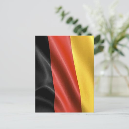 Duitse vlag briefkaart (Staand voorkant)