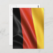 Duitse vlag briefkaart (Voorkant / Achterkant)