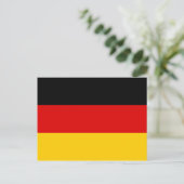 Duitse vlag briefkaart (Staand voorkant)