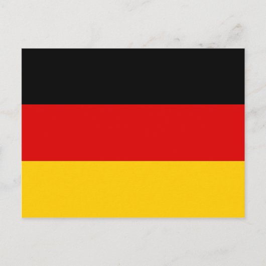 Duitse vlag briefkaart (Voorkant)