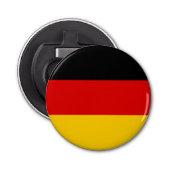 Duitse vlag button flesopener (Voorkant)