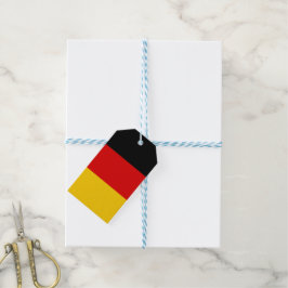 Duitse vlag cadeaulabel