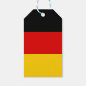 Duitse vlag cadeaulabel (Voorkant)