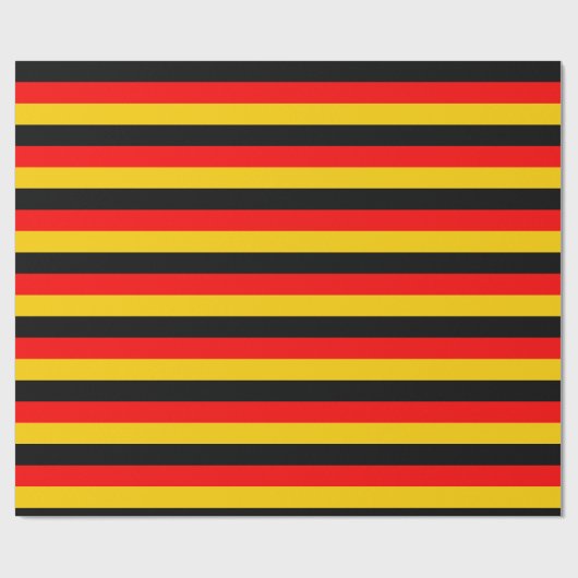 Duitse vlag cadeaupapier (Vlak)