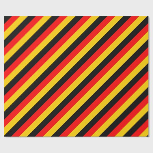 Duitse vlag cadeaupapier (Vlak)