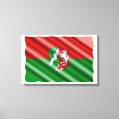 Duitse vlag canvas afdruk (Voorkant)