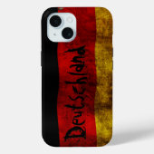 Duitse vlag - Case-Mate iPhone case (Achterkant)