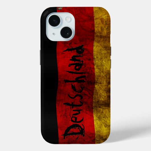 Duitse vlag - Case-Mate iPhone case (Achterkant)