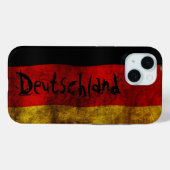 Duitse vlag - Case-Mate iPhone case (Achterkant (horizontaal))