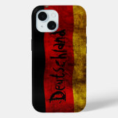 Duitse vlag - Case-Mate iPhone case (Achterkant)