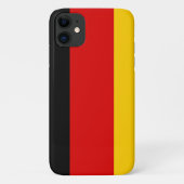 Duitse vlag Case-Mate iPhone case (Achterkant)