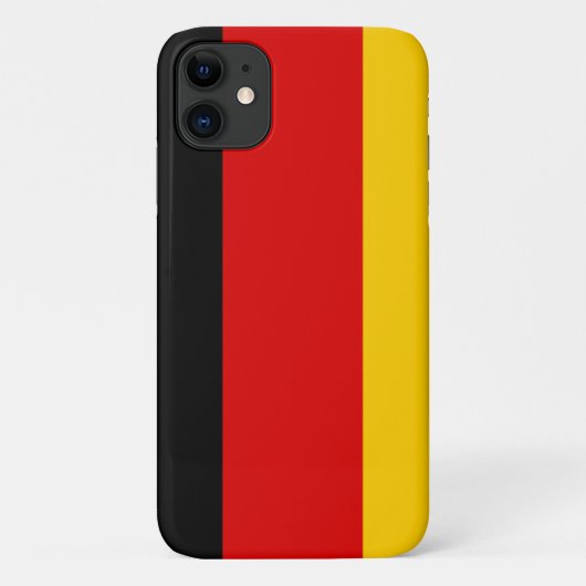 Duitse vlag Case-Mate iPhone case (Achterkant)