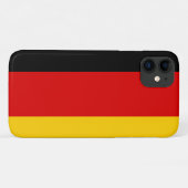 Duitse vlag Case-Mate iPhone case (Achterkant (horizontaal))
