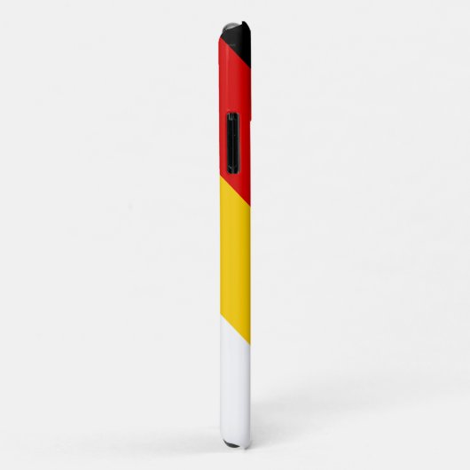 Duitse vlag Case-Mate iPhone case (Achterkant/rechts)