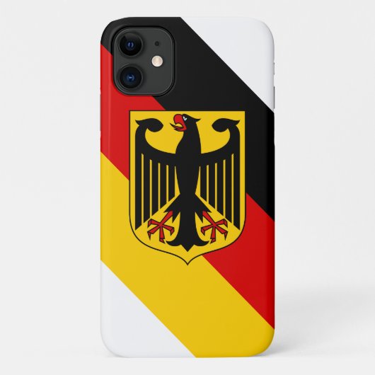 Duitse vlag Case-Mate iPhone case (Achterkant)