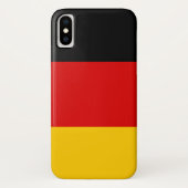 Duitse vlag Case-Mate iPhone case (Achterkant)