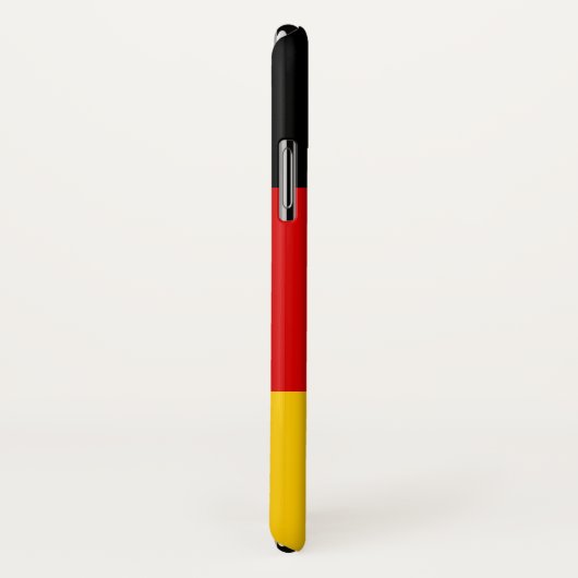Duitse vlag Case-Mate iPhone case (Achterkant / rechts)