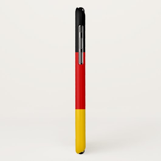 Duitse vlag Case-Mate iPhone case (Achterkant/links)