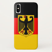 Duitse vlag Case-Mate iPhone case (Achterkant)