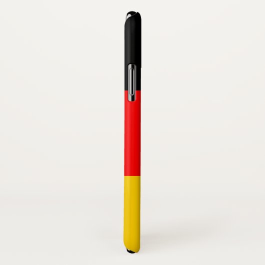 Duitse vlag Case-Mate iPhone case (Achterkant / rechts)