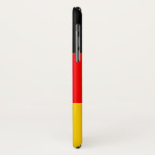 Duitse vlag Case-Mate iPhone case (Achterkant/links)